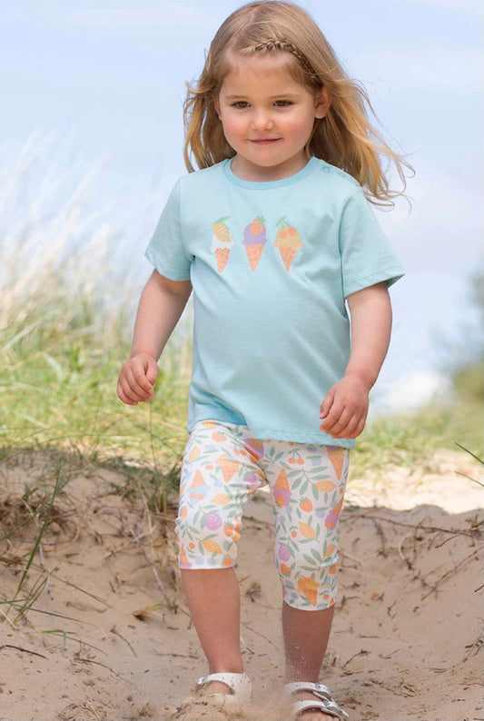 Sorbet Smiles Pedal Pushers