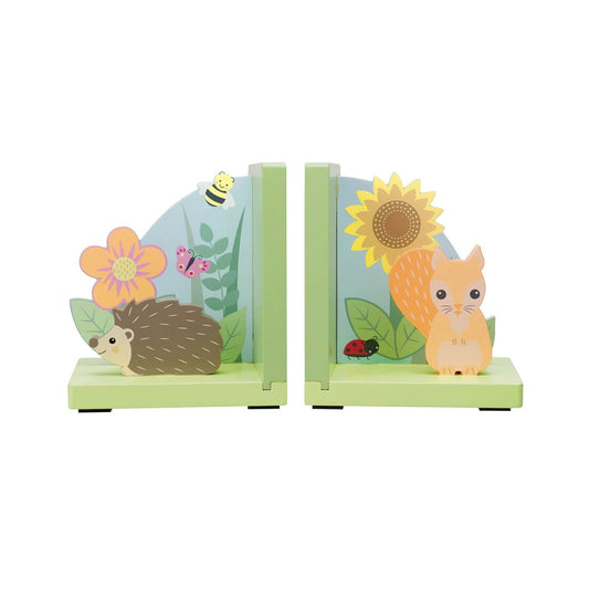 Spring Garden Bookends