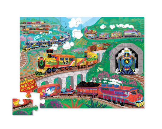 Crocodile Creek 36-Pc Puzzle - All Aboard