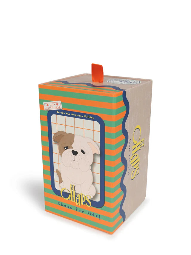 B.T. CHAPS Bertha the American Bulldog in Giftbox - 17cm
