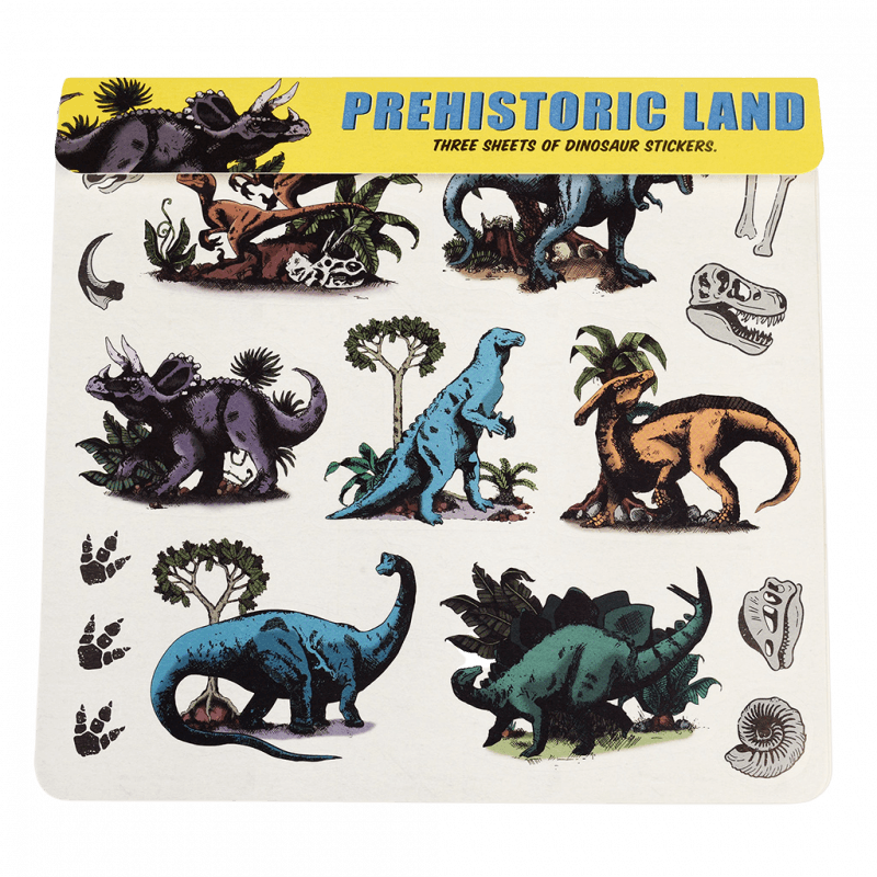 Prehistoric Land Dinosaur Stickers