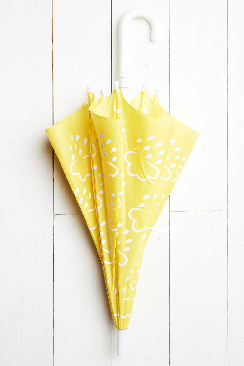 Yellow Little Kids Colour-Changing Umbrella