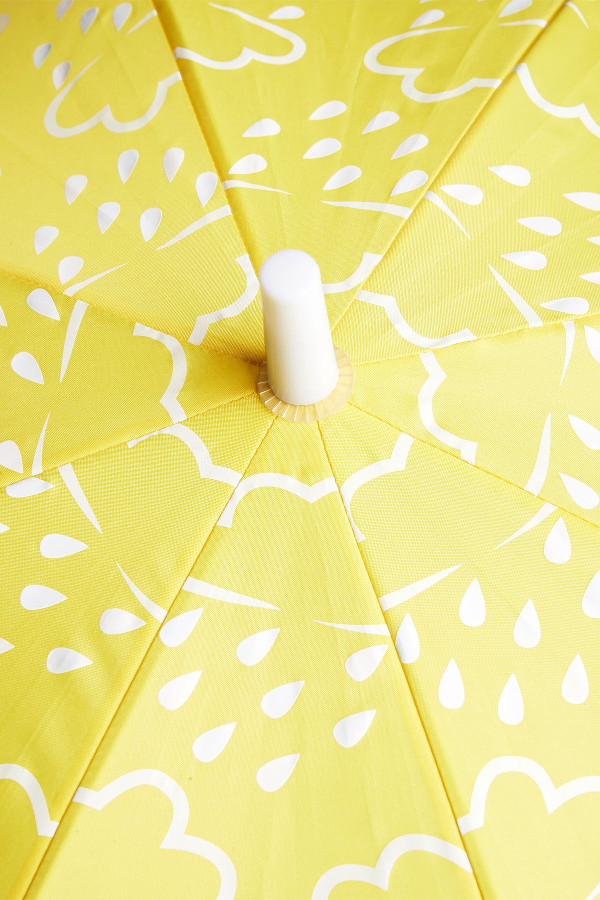 Yellow Little Kids Colour-Changing Umbrella