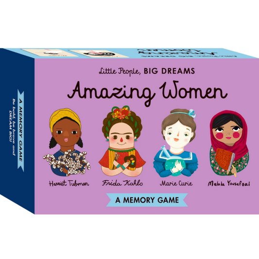 Little People Big Dreams: Amazing Women Memory Game: A Memory Game