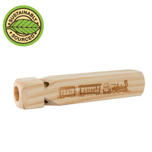 Traditional Wooden Train Whistle