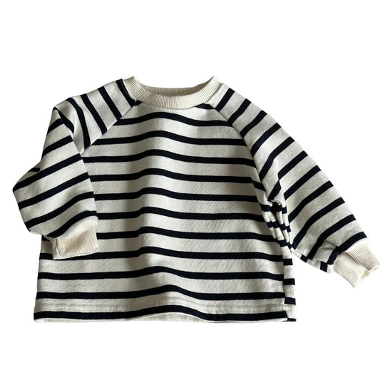 Breton Stripe Sweatshirt - Bizzybods