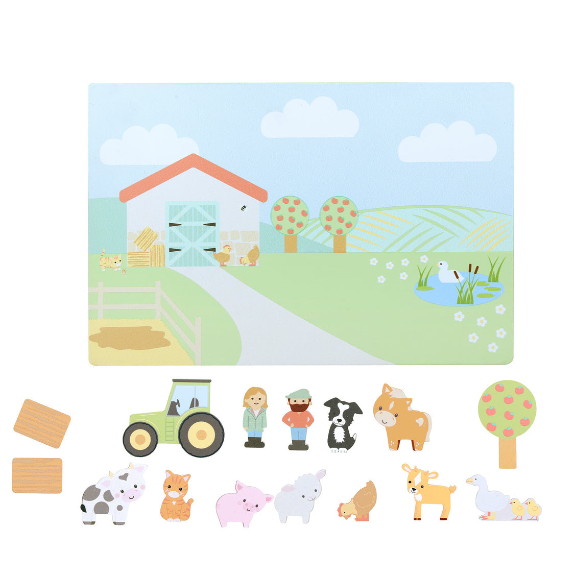 Farmyard Magnetic Picture Board