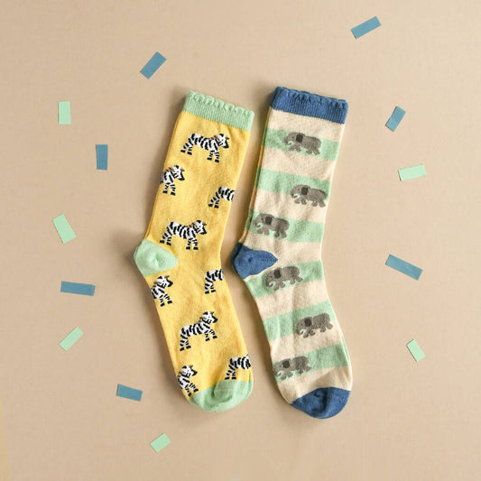 Safari Fun 2 Pack Socks
