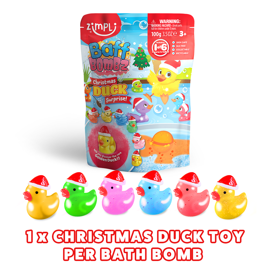 Christmas Duck Surprise Baff Bombz
