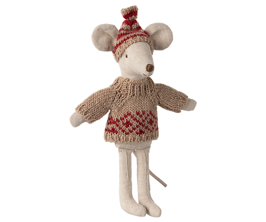 Knitted Sweater and Hat - Mum Mouse