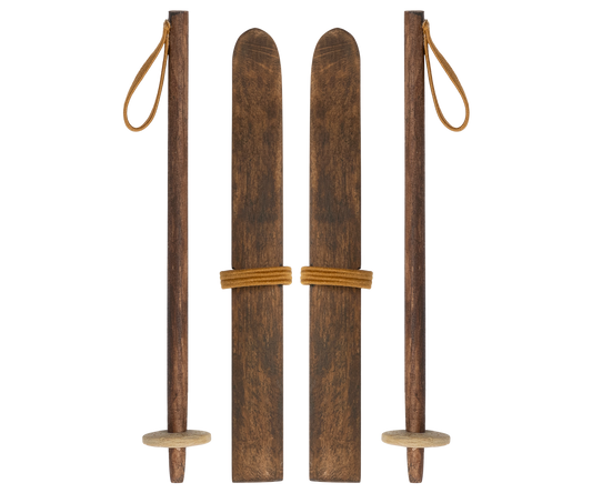 Ski and Ski Poles - Big Sister & Big Brother