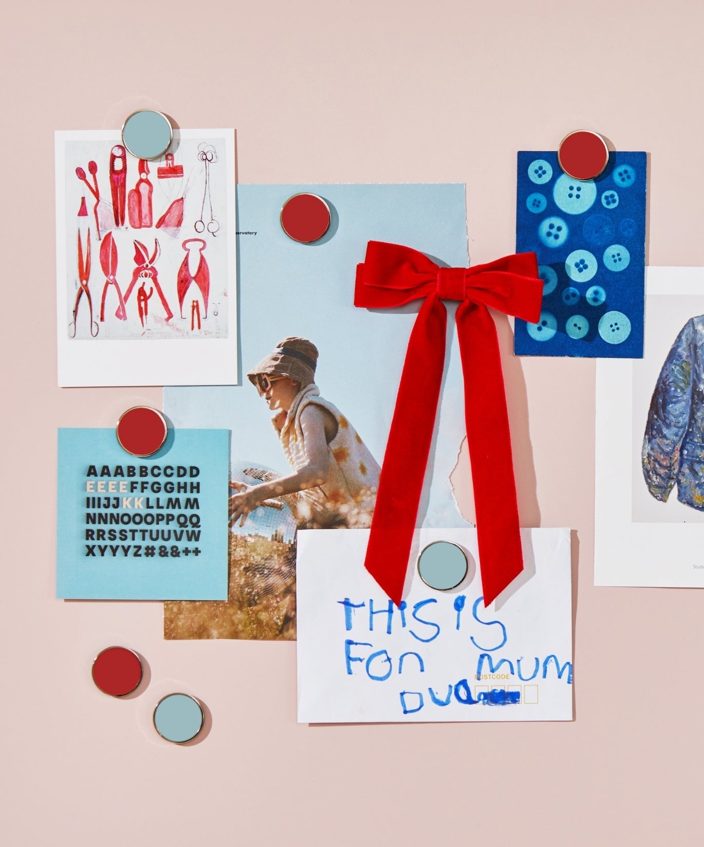 Mustard Made Magnetic Buttons - Pack of 6