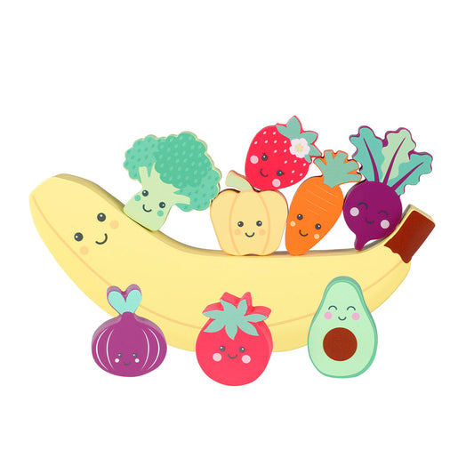 Happy Veggies & Friends Balancing Game