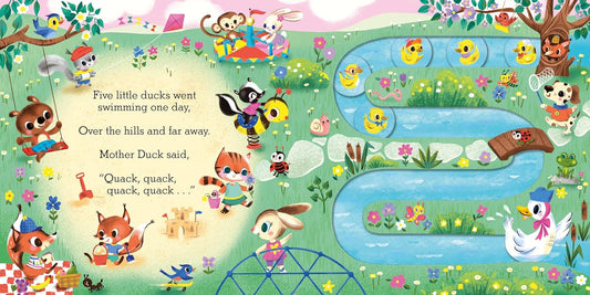 Five Little Ducks : A Nursery Rhyme Counting Book for Toddlers