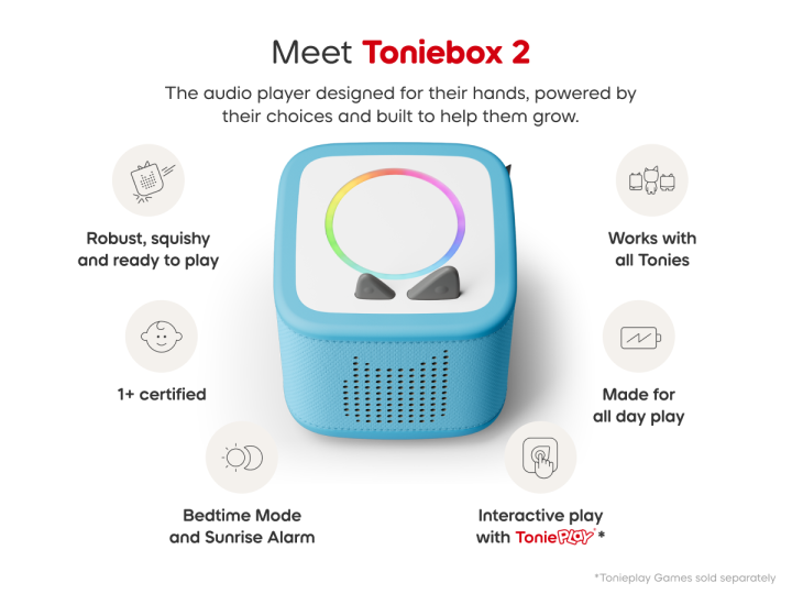 Toniebox 2 Sky Blue