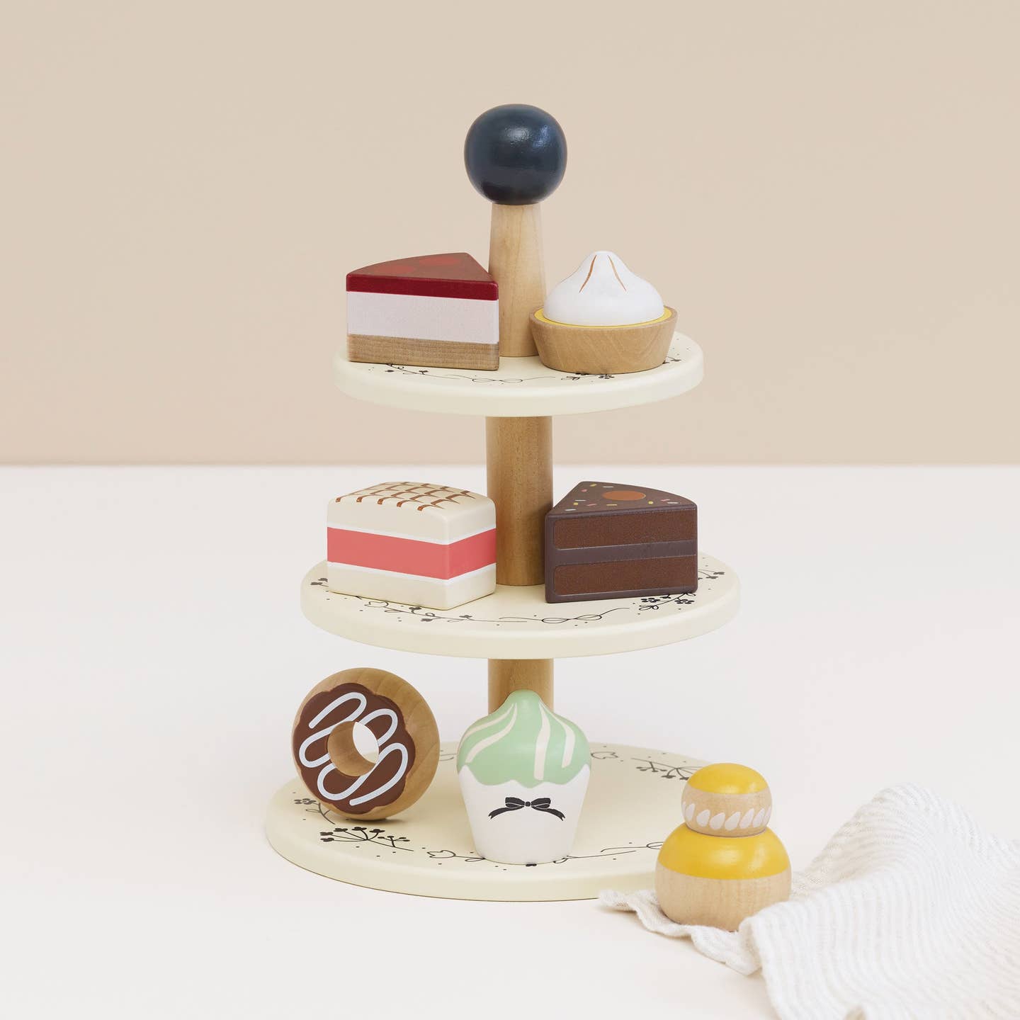 Three Tier Patisserie Cake Stand