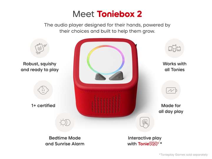 Toniebox 2 Sunset Red