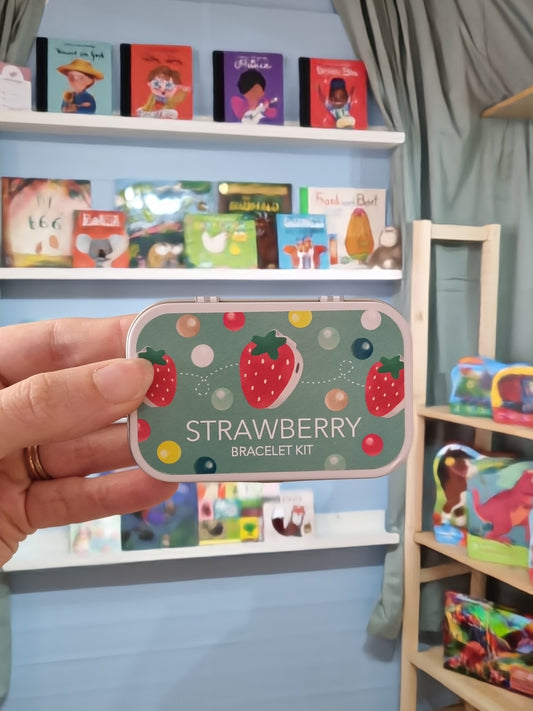 Strawberry Bracelet Gift Tin