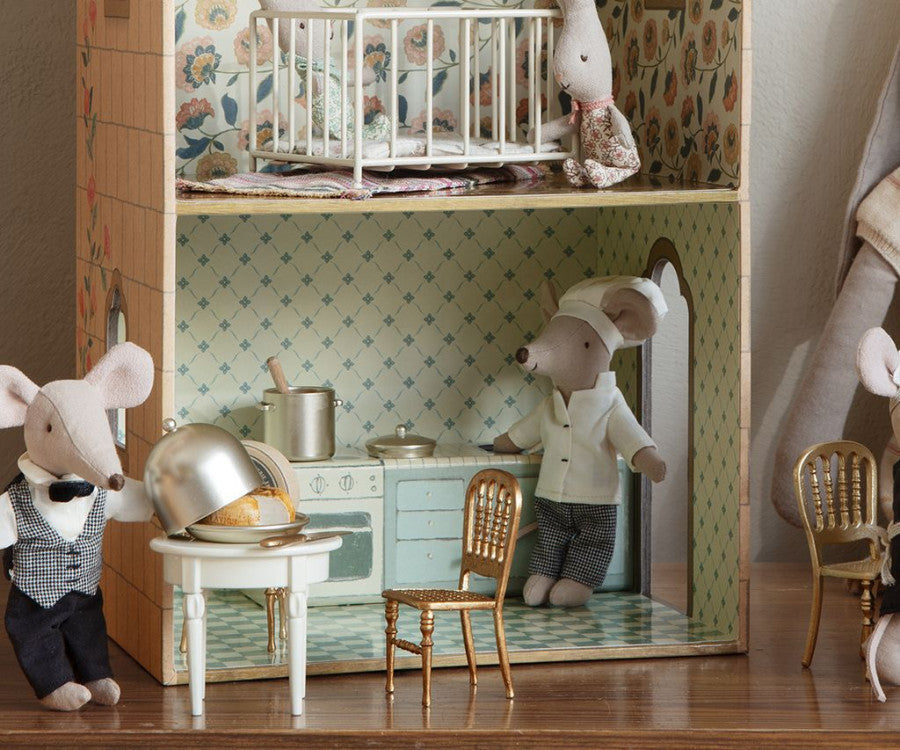 Maileg - Chef Mouse with Soup Pot and Spoon