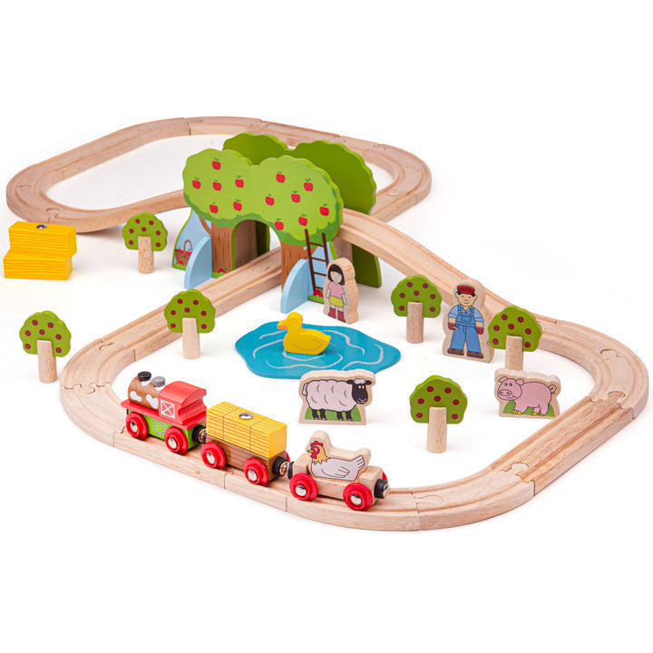 Farm Train Set - Bizzybods