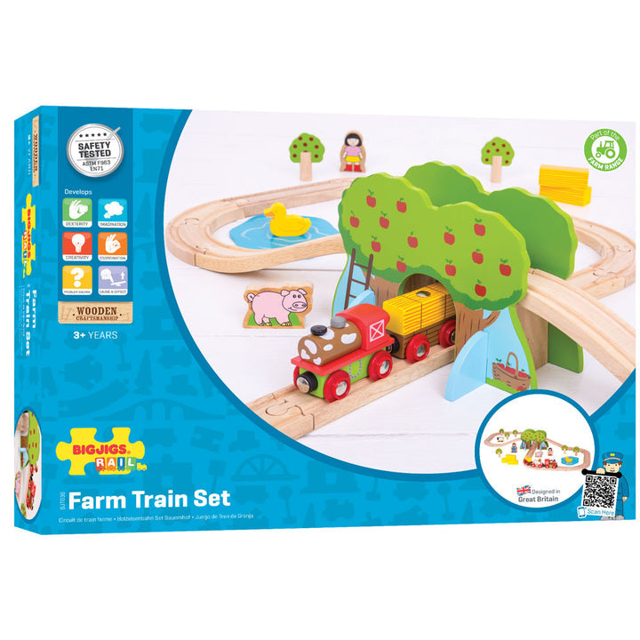 Farm Train Set - Bizzybods