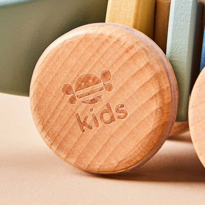 Just Bee Kids Wooden Crocodile Pull Along Toy FSC®