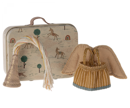 Little Sister Mouse Fairy Clothes In A Suitcase