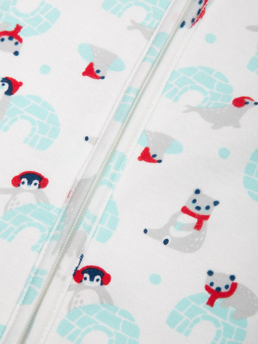 Snowy Homes Sleepsuit