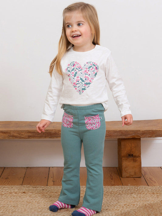 Sweet Ditsy Jogger Flares