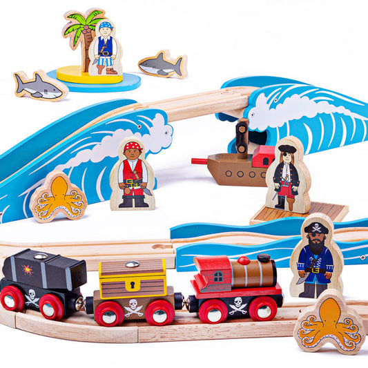 Pirate Train Set