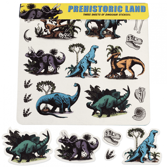Prehistoric Land Dinosaur Stickers