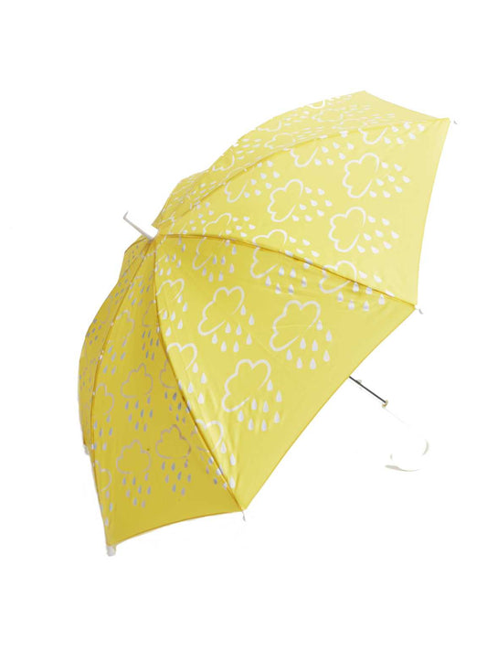 Yellow Little Kids Colour-Changing Umbrella