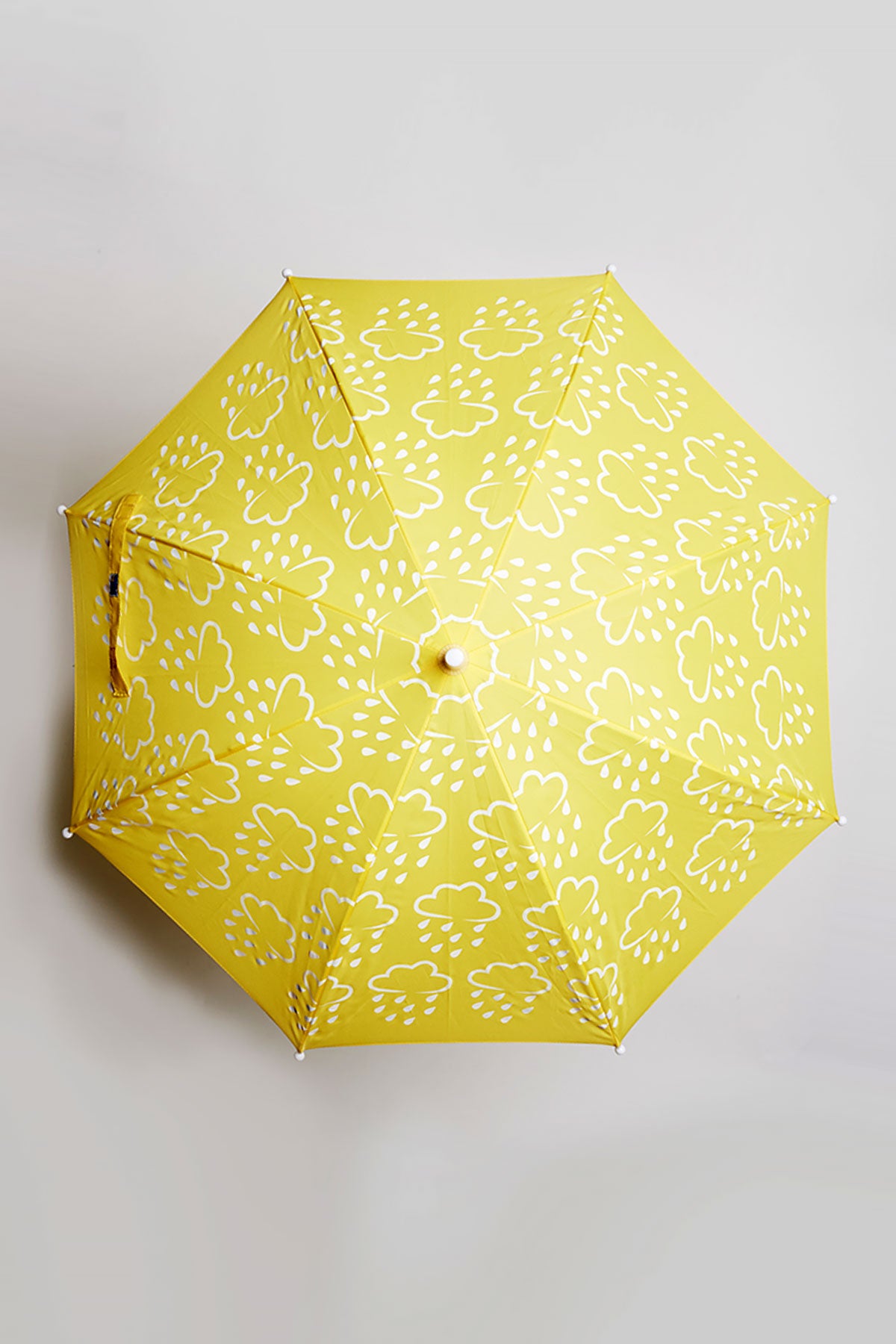 Yellow Little Kids Colour-Changing Umbrella