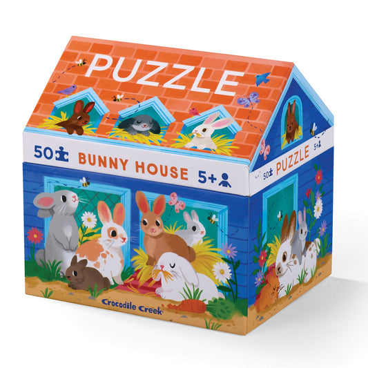 50 Piece Bunny House Puzzle