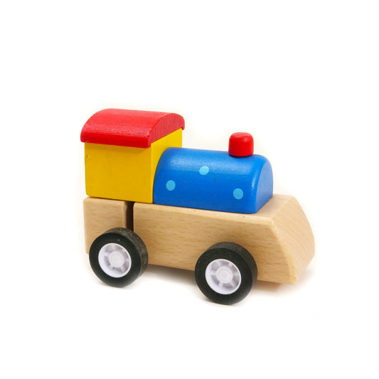 Wooden Clockwork Train