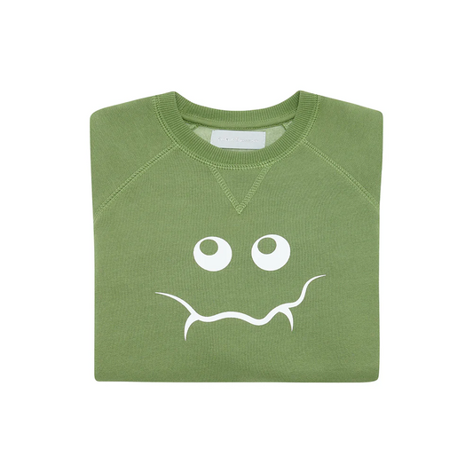 Olive Monster Sweatshirt