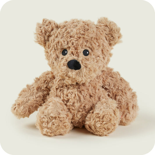 Large 13” Brown Curly Bear