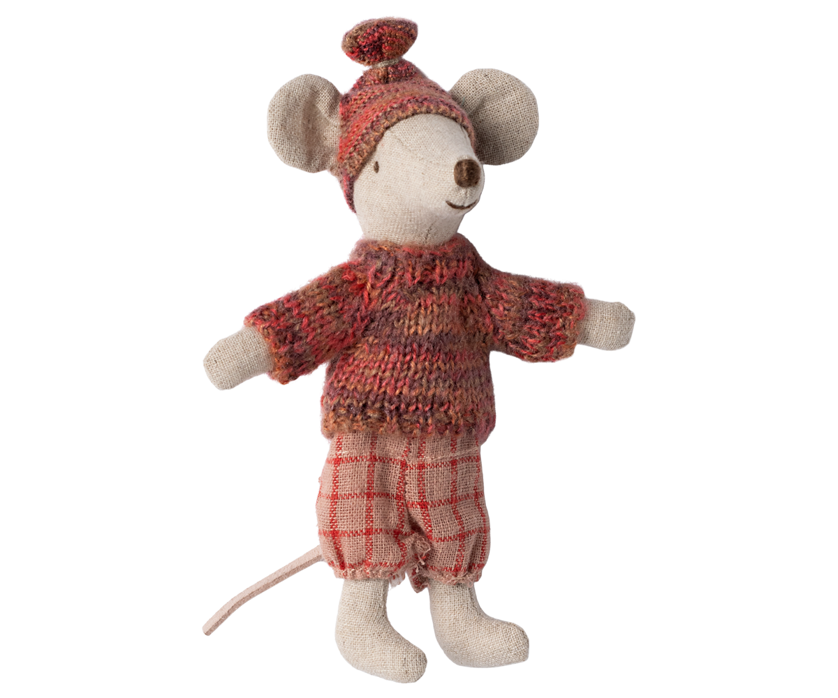 Winter Mouse with Ski Set - Big Sister PRE-ORDER