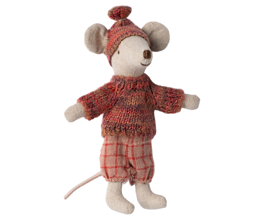Winter Mouse with Ski Set - Big Sister PRE-ORDER