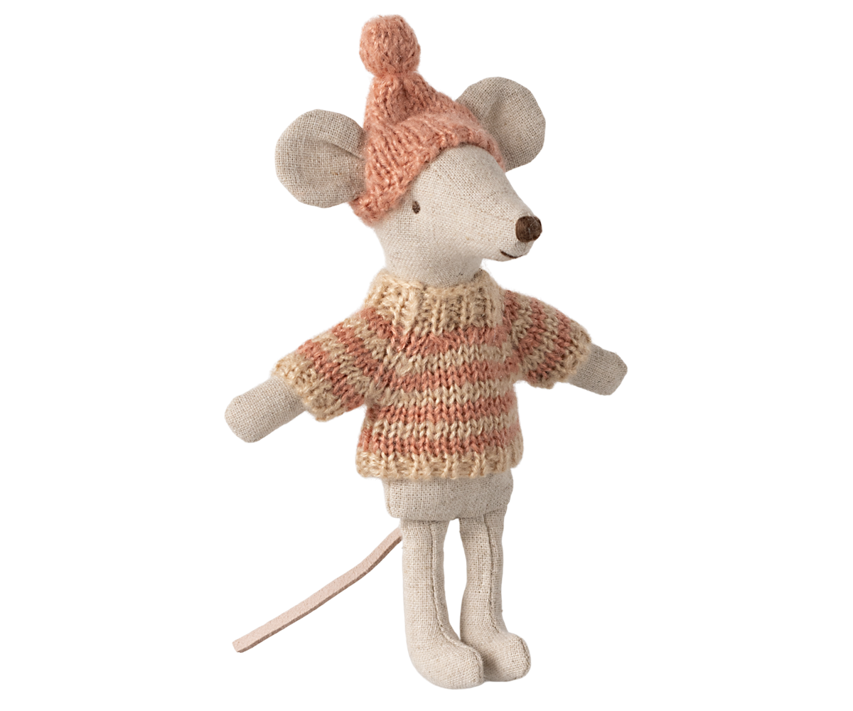 Knitted Sweater and Hat - Big Sister