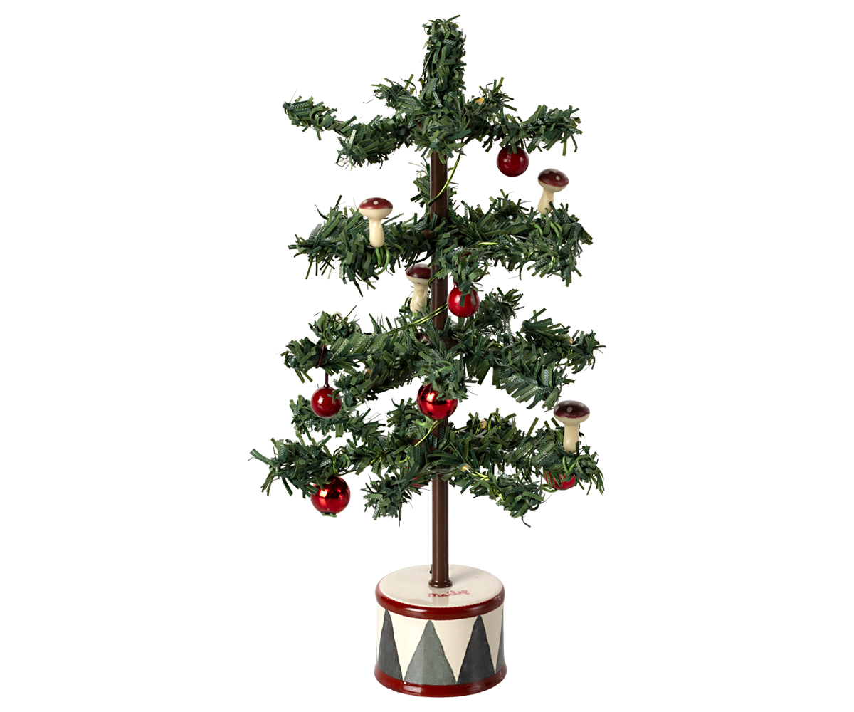 Mouse Christmas Tree with Lights