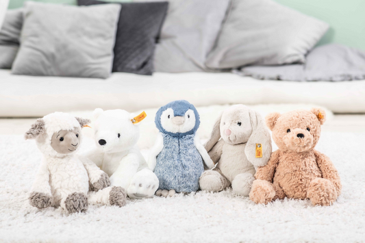 Hoppie - Light Grey Steiff Rabbit