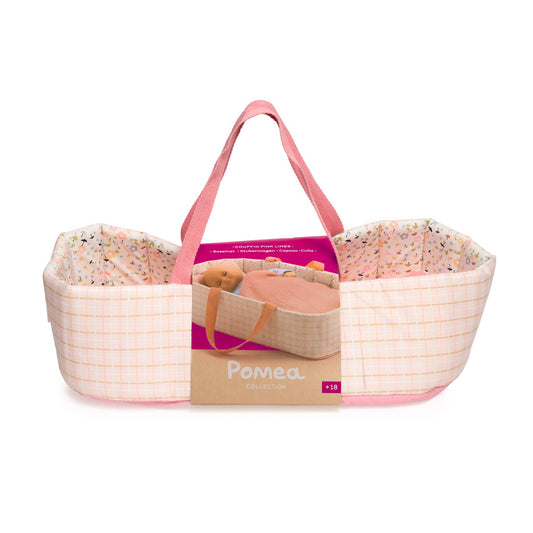 Pomea Baby Bassinet - Pink Stripes