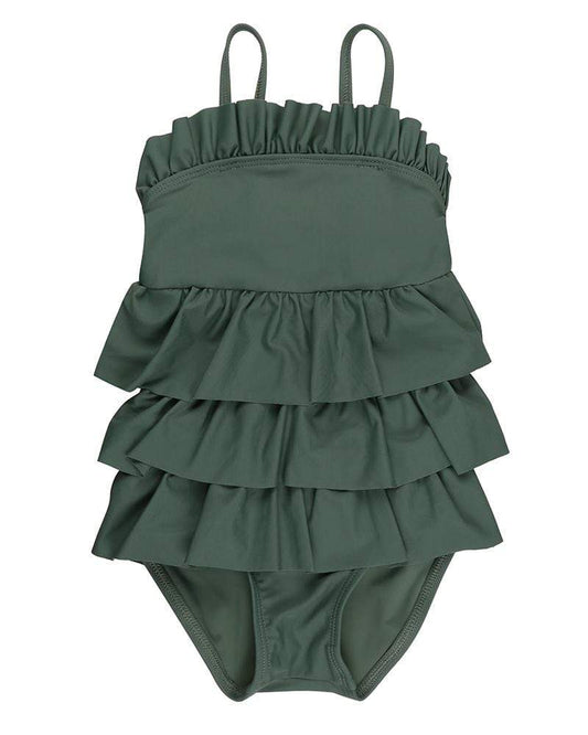 Moss Multi Frill Swim Costume