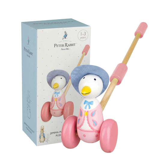 Jemima Puddle-Duck Wooden Push Along