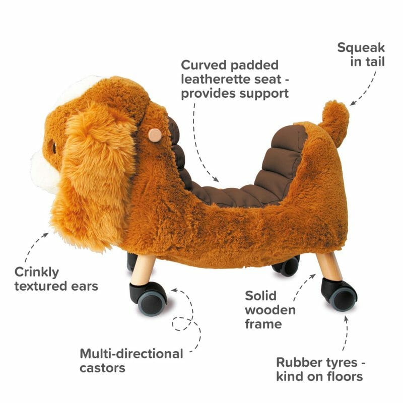 Peanut - Pup Ride On Toy