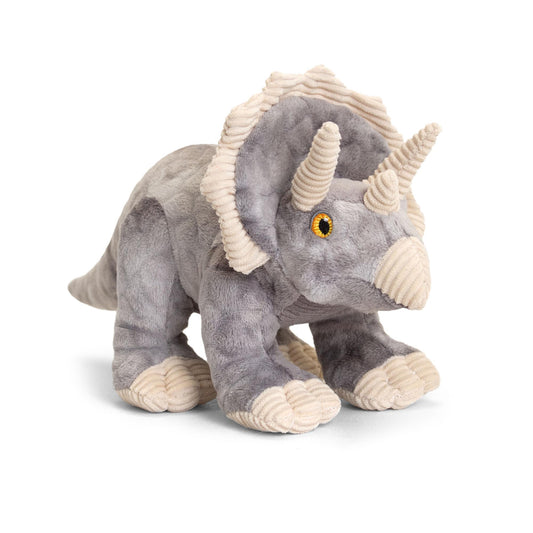 Grey Triceratops - 26cm Eco Cuddly