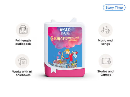 Georges Marvellous Medicine - Roald Dahl Book Pocket Tonie - Bizzybods