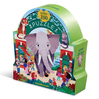Crocodile Creek 48-pc Puzzle - Day at the Zoo