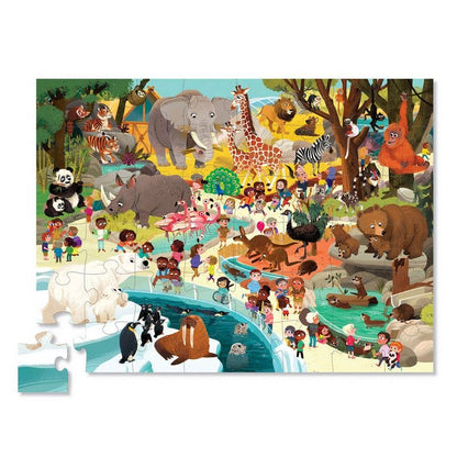 Crocodile Creek 48-pc Puzzle - Day at the Zoo